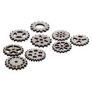 50pcs 24mm mixed wheel gear Natural wooden Scrapbooking Carft Handmade Acce