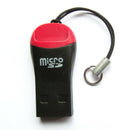 2PCS Simple USB 2.0 Micro SD TF Memory Card Reader Mini Adapter For Laptop PC TR