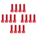 Set of 16 Lightweight Bike Water Bottle Cage Holder Bolts Screws Durable