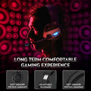 Over Ear Headphone Headset w/ Mic for PS4 PC Xbox One Controller Gray