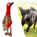 Pet Dog Puppy Cute Squeak Plush Bird Stuffing Interactive Sound Play Toys-R