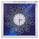 DIY Special Shaped Diamond Painting Novelty Flower Wall Clock Crafts Decor