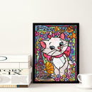 5D DIY Full Drill Diamond Painting Cartoon Cat Cross Stitch Embroidery Kits