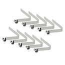 10pcs/set Single Button Clips Kayak Paddle Spring Clip Tent Pole Clips