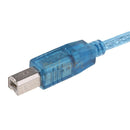 5meters USB Cable Printer A to B Male High Speed 2.0 28AWG Lead Plug Wire