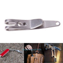 New EDC Bag Suspension Clip with Key Ring Carabiner Outdoor Quicklink Tool