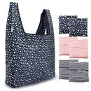 Reusable Grocery Bags 6 Pack Heavy Duty Folding Shopping Tote Bag Washable  T6X2