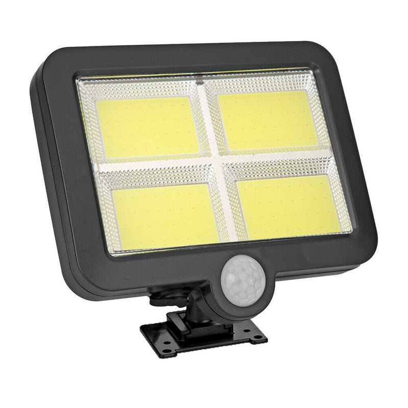 IP65 Solar Wall Light Remote Control Motion Sensor Outdoor Lamp (128LED) A