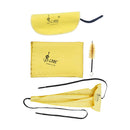 Alto Tenor Soprano Saxophone Care Kit, Cleaning Cloth Swabs Mouthpiece Brush for