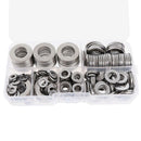 270pcs Copper Alloy Flat Round Washers Assortment Kit - M4 M5 M6 M8 M10 M12