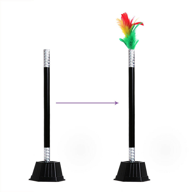 Comedy Magic Wand To Flower Magic Trick WITH Flowerpot Kid Show Prop Toys