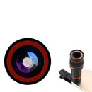 8x Optical Zoom Clip on Camera Lens Phone Telescope For Universal Cell Phone Hn
