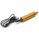 5V DC Mini Aluminum Electric Motor Hand Drill   10x Twist Bits DIY For Wood NBH