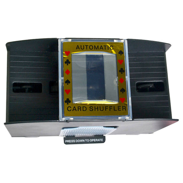 4 Deck Card Shuffle Board Game Poker Playing Cards Automatic Party Shuffler