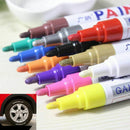 12x Photo Color paint pen marker permanent, Permanent Paint Marker Pen for