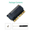 M.2 NGFF AHCI NVMe SSD Converter Adapter 12+16Pin for MacBook 2013-2017 M.2