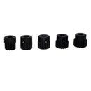 5pcs Gears Motor Gears Without Brush Steel [13T 14T 15T 16T 17T] 48DP RC Car