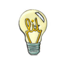 Brooches And Pins Cartoon Light Bulb Pins Backpack Shirt Jeans Decorative W
