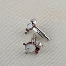 1 Pair Fashion Men's Cufflinks Fashion Band Drums Shirt Cufflinks Cuff Link