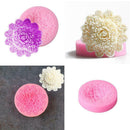Flower Shape Fondant Mold Silicone Sugarcraft Cake Decorating DIY Mould top