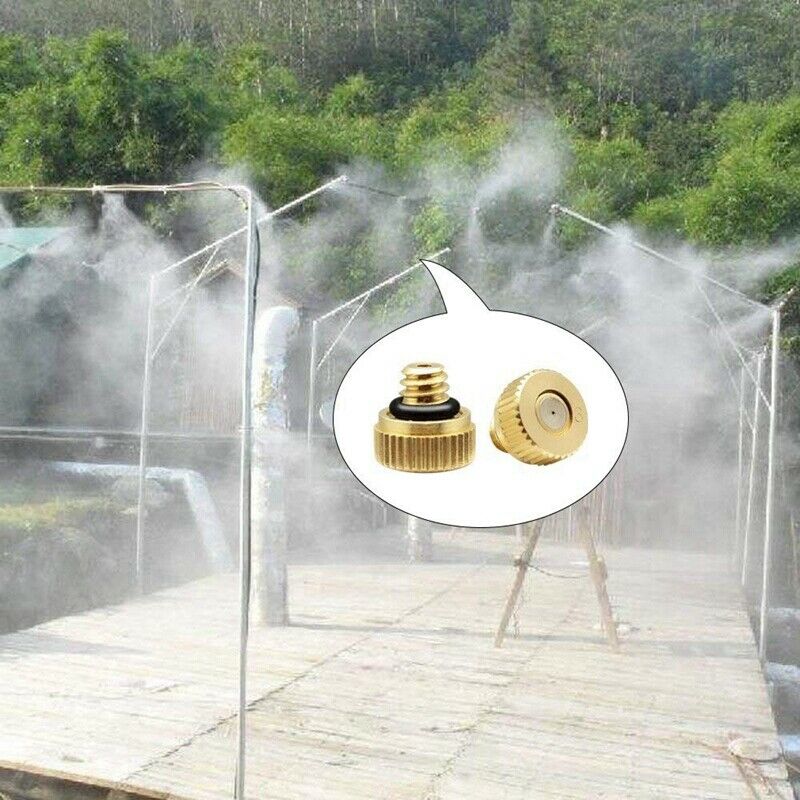 Misting Nozzles Kit Fog Nozzles For Patio Misting System Outdoor Cooling Sy
