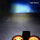 H6 BA20D DC 6V-80V 8W 6500K COB LED Motorcycle Hi/Lo Beam Headlight Bulb White