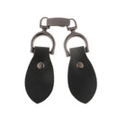 1 Pair Handmade Leather Toggle Buttons Coats Trench Duffle Jackets Fasteners