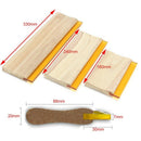3 Pcs Silk Screen Printing Squeegee Ink Scaper Scratch Board Tools 16cm 24c W8I7