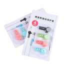 4Pcs Cable Protector Winder Sucker Spiral Cable Protective Cover Cable Organ_kz