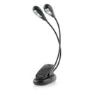 4 LED Dimmable Flexible Clip On Read Desk Table Light for Laptop Notebook