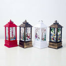 Christmas Decorations for Home Lantern Led Candle Tea Light Candles Santa D W7A5