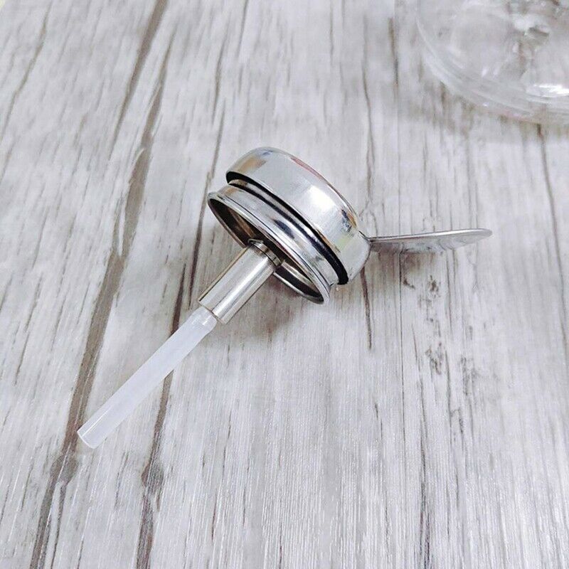 Empty Nail Polish Makeup Remover Pump Dispenser Glass Push Down Press Bottl M1M2