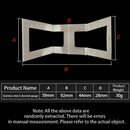 Dovetail Marker Template Stainless Dovetail Gauge Size 1:5-1:6 and 1:7-1:8 B6B0