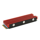 Aluminum Heatsink for PCIe NVMe M.2 2280 SSD with Silicone Thermal Pad, DIY