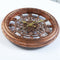 European Style Retro Creative Wall Clock Quartz Clock Round Plastic Fashion H3N3