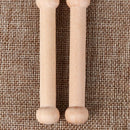 2Pc Diy Weaving Tool Wood Woven Sweater Scarf Tapestry Bobbin Stick Single