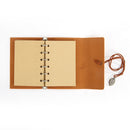 Retro Notebook String Loose-leaf Sketchbook Student Stationery (Yellow) A