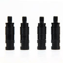 4pcs Quick Release Connector Carp Fishing Alarms and Rod Pod Bank Sticks Black