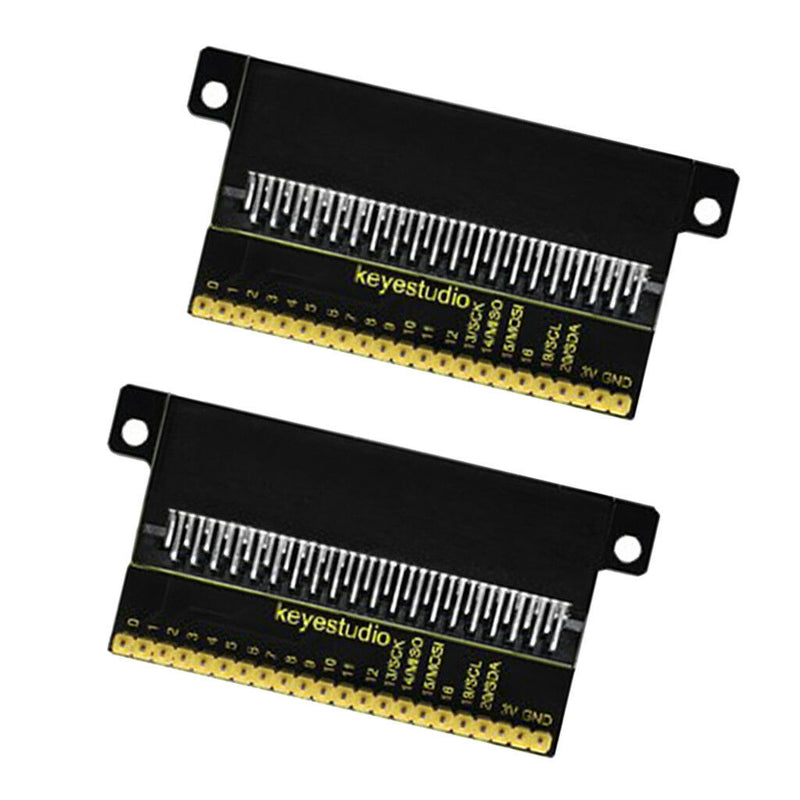 2Pcs Micro bit GPIO Expansion Board Breakout Board Adapter DIY Kits