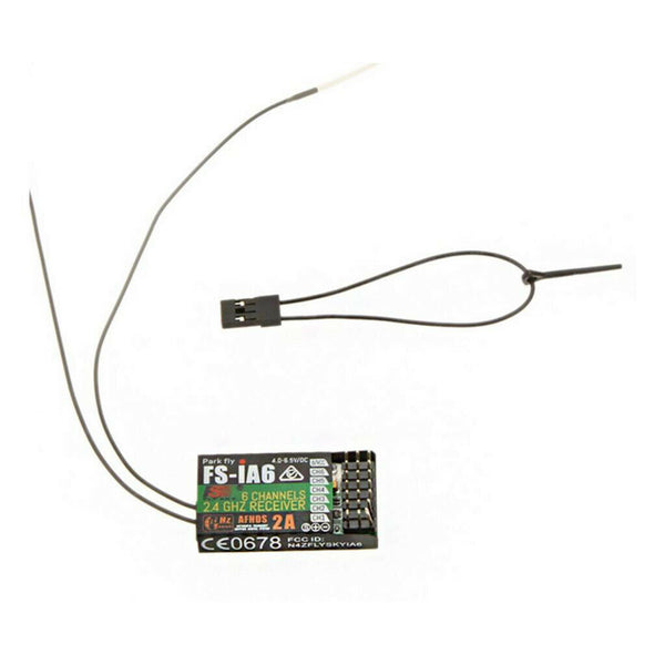 Flysky FS-iA6 2.4G 6CH Receiver AFHDS 2A For RC Fixed-wing Aircraft Glider
