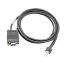 New Console Cable RJ45 to DB9 RS232 for Symbol Barcode Scanner