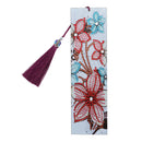 5pcs  5D Special Shaped Diamond Painting Kit PU Leather Bookmark Handicrafts