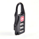 1pc Camping Equipment Outdoor Multi Tool Luggage Password Lock Padlock  BX