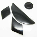 0.65mm Black Professional Gaming Mouse Feet For  Razer Naga 2014 RZ01-0104 1Set