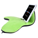 3Gears Tablet Phone Holder Wrist Guard Stand Reading Pillow (Grass Green) A