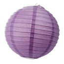 Paper Lantern Wedding Party Annual Dinner Decoration Assorted Light Purple  B4Z6