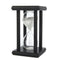 Wooden Hourglass Hourglass Hourglass Decorated Gift (White, 30 min) L8I7