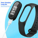 Q2 Ultrasonic Mosquito Repellent Watch Anti Pest Bug Drive Bracelet (Black)