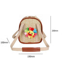 Summer Beach Straw Crossbody Shoulder Bags Women Girls Holiday Messenger Bag