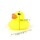 10pcs mini Baby Kids Squeaky Rubber Ducks Bath Toys Bathe Room Boys Girls T Nw